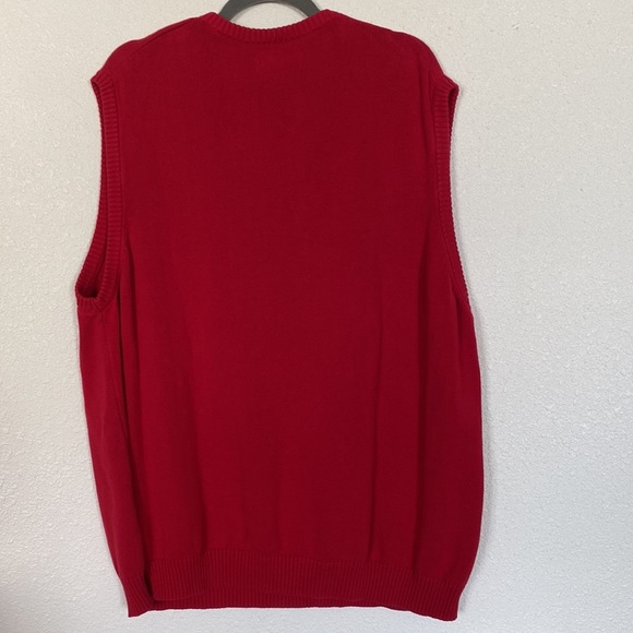 Y2k knit‎ preppy sweater vest - Picture 6 of 7